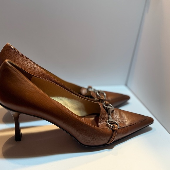 Gucci brown leather size 10.5B - Picture 5 of 8